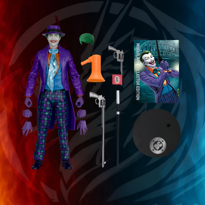 Joker Batman 57 figure with accessories and art card