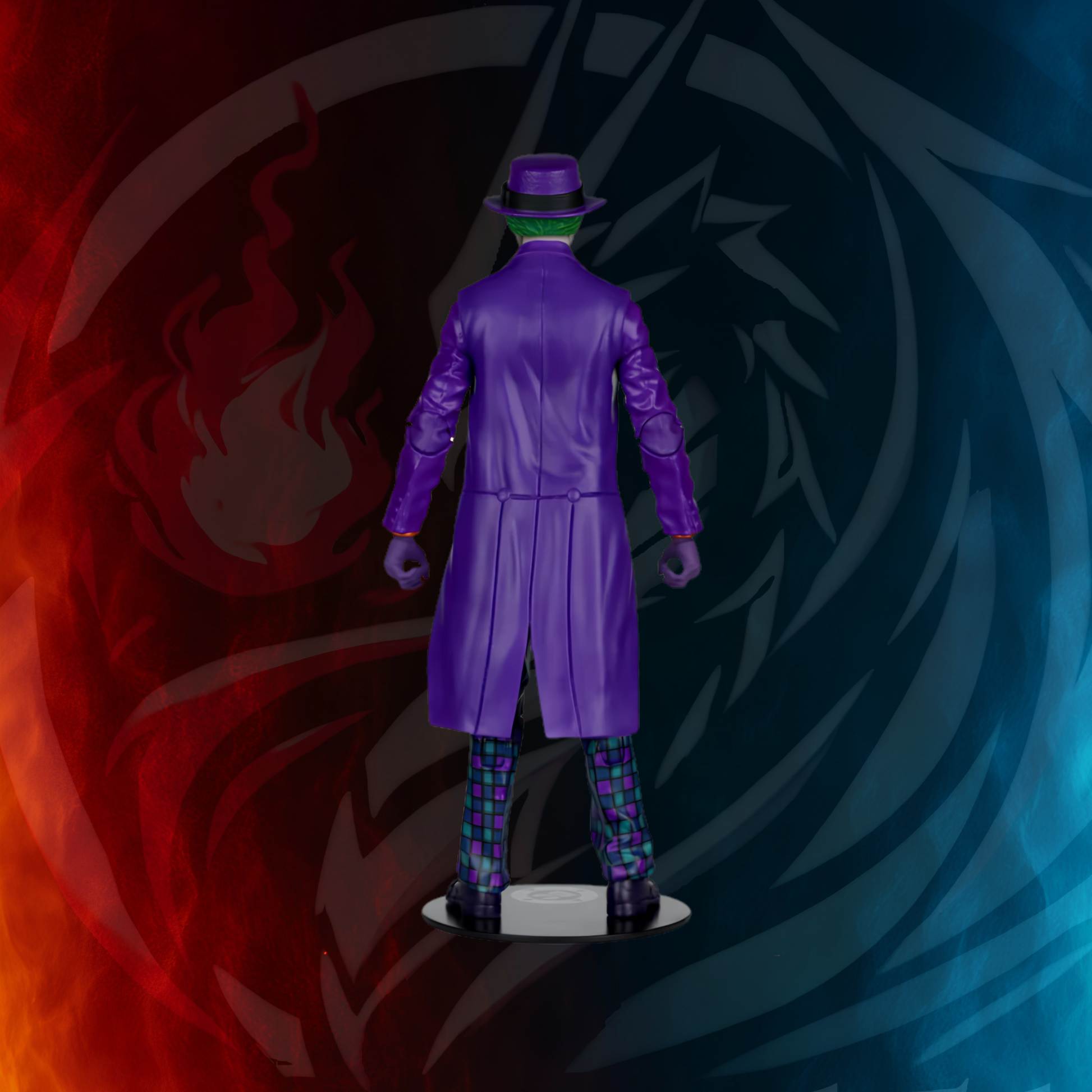 Joker Batman 57 figure back