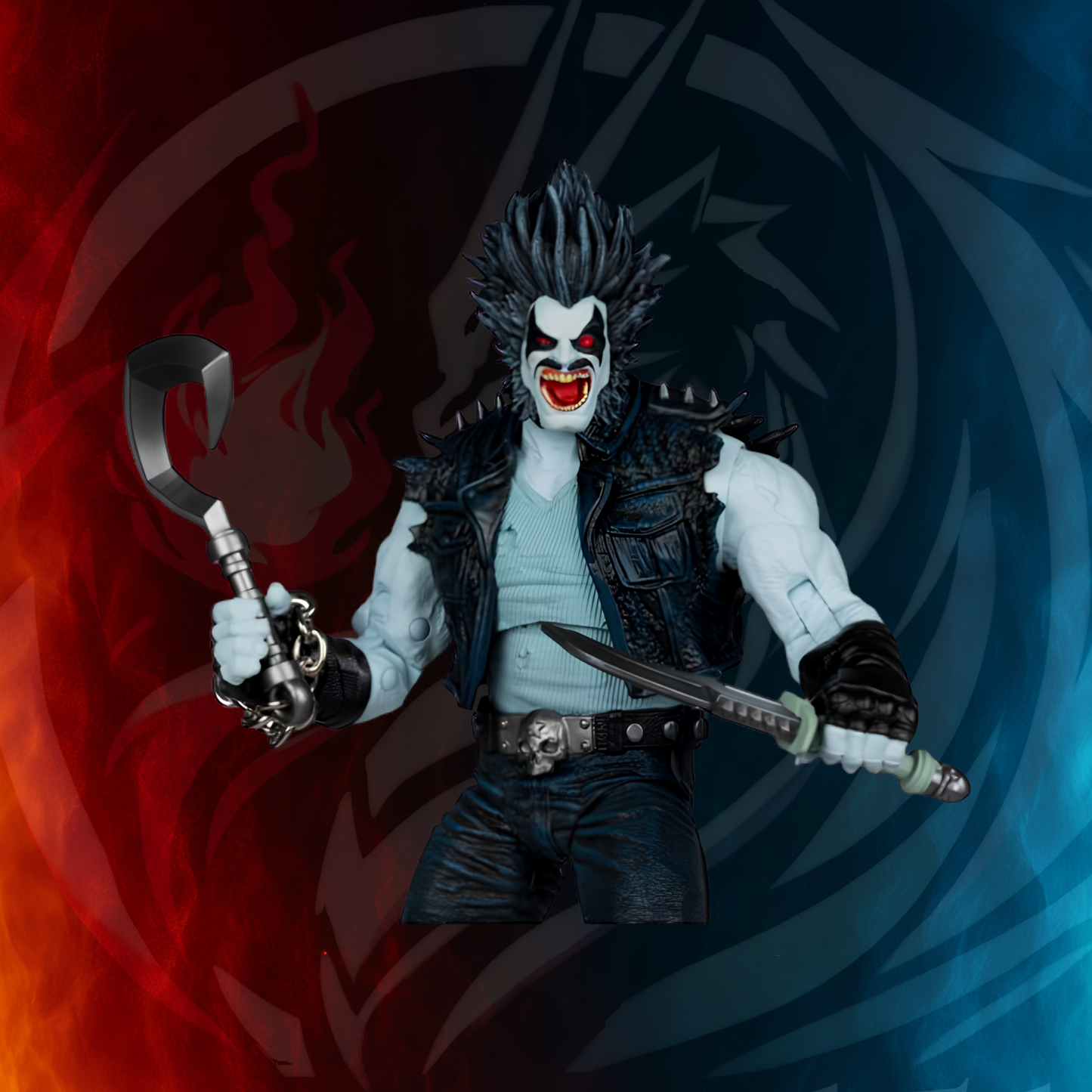 DC Multiverse Wave 14 Lobo (DC Classic) #58 7-inch figure — alternate view 3