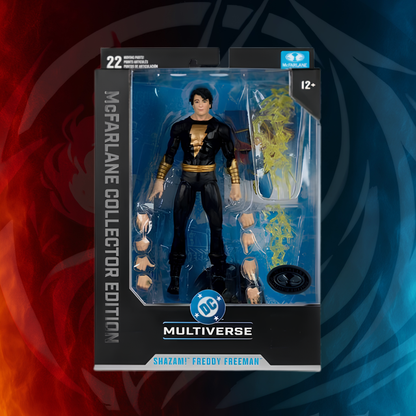 DC Multiverse McFarlane Collector Edition Wave 14 Shazam! (Freddy Freeman) #55 7-Inch Action Figure (Platinum Chase)
