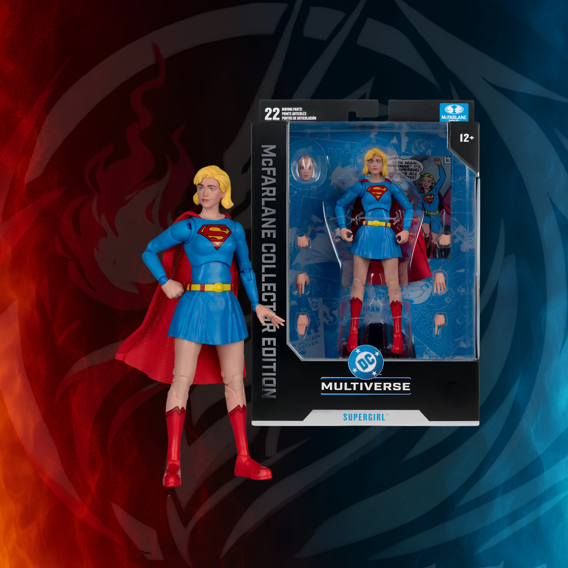 DC Multiverse Wave 14 Supergirl (Action Comics #59) 7-inch figure — alternate view 4