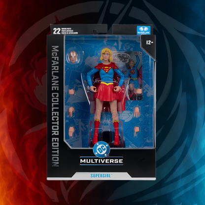 DC Multiverse McFarlane Collector Edition Wave 14 Supergirl (Action Comics #59) 7-Inch Action Figure (Platinum Chase)