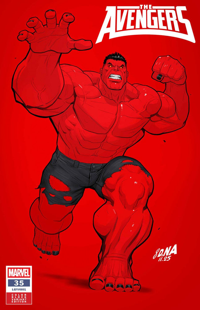 The Avengers, Vol. 9 #35 Cover B David Nakayama Color Block Variant cover