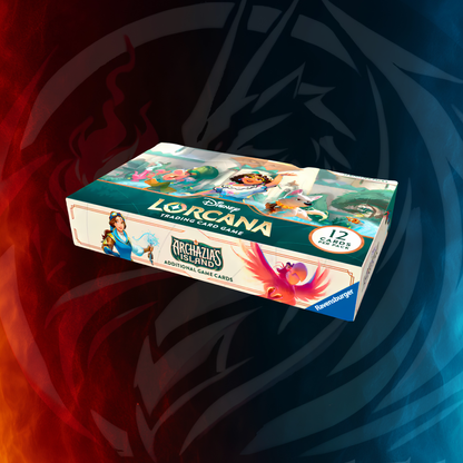 Disney Lorcana Archazia's Island Booster Pack Display, sealed 24-pack box (Set 7)
