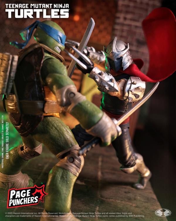 McFarlane TMNT Page Punchers Shredder 5-Inch Figure with Comic