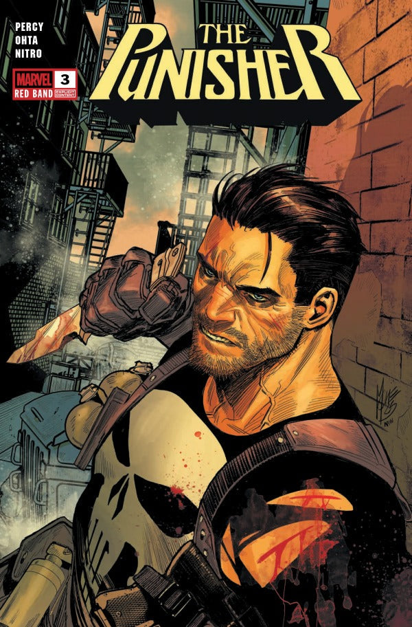 The Punisher: Red Band #3 Cover A Marco Checchetto Regular cover