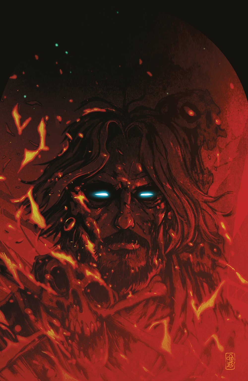 BRZRKR: The Bleeding Tide #1 Cover G Michael Dialynas Incentive Virgin Variant (1:20) cover