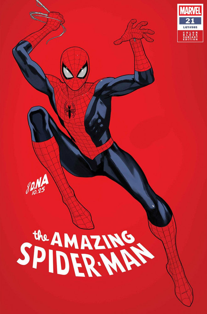 The Amazing Spider-Man, Vol. 7 #21 Cover C David Nakayama Color Block Variant cover