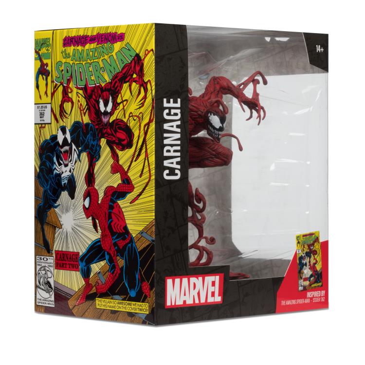McFarlane Marvel Carnage ASM #362 1/10 Scale Posed Figure
