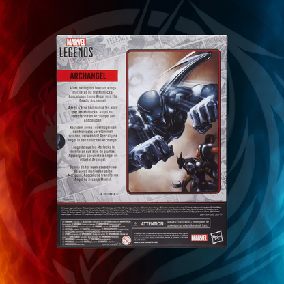 Marvel Legends Archangel X-Force carded
