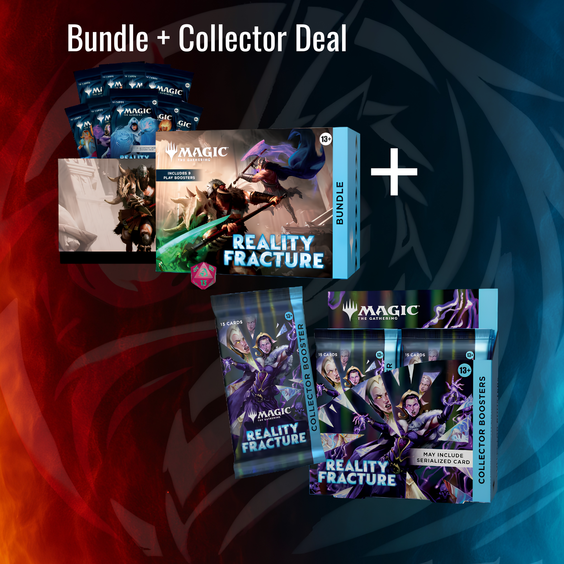 Magic: The Gathering Reality Fracture Bundle and Collector Booster Box pre-order deal from Prime 151 Collectibles