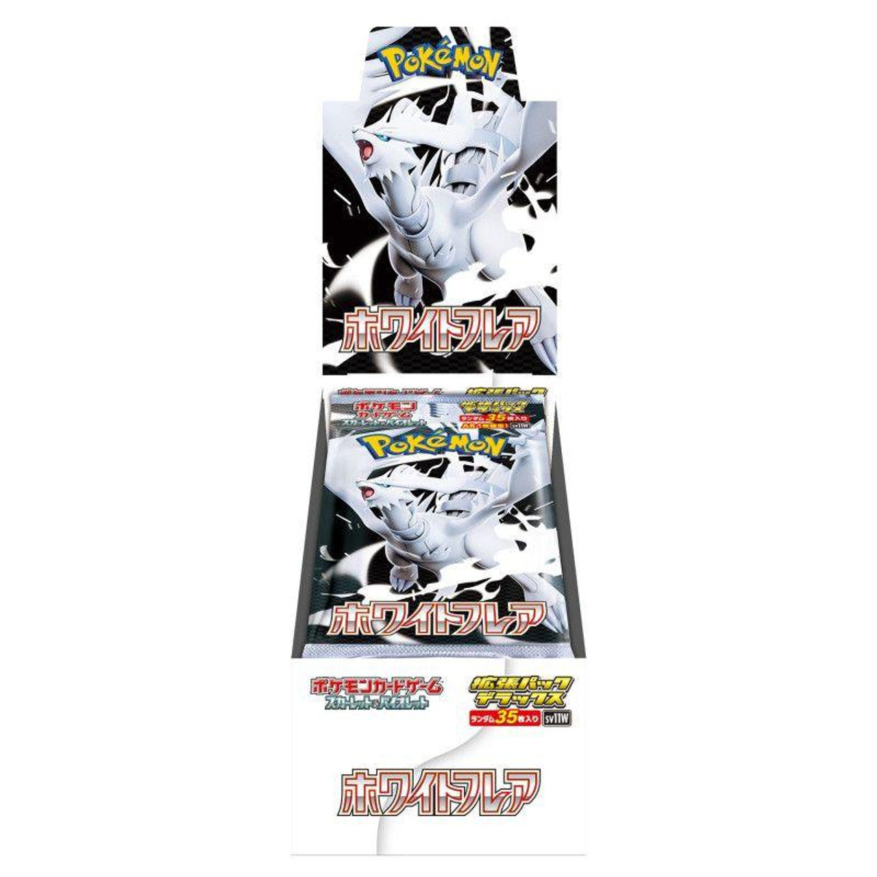 TCGS White Flare Deluxe Booster Box – SV11W: White Flare (SV11W)