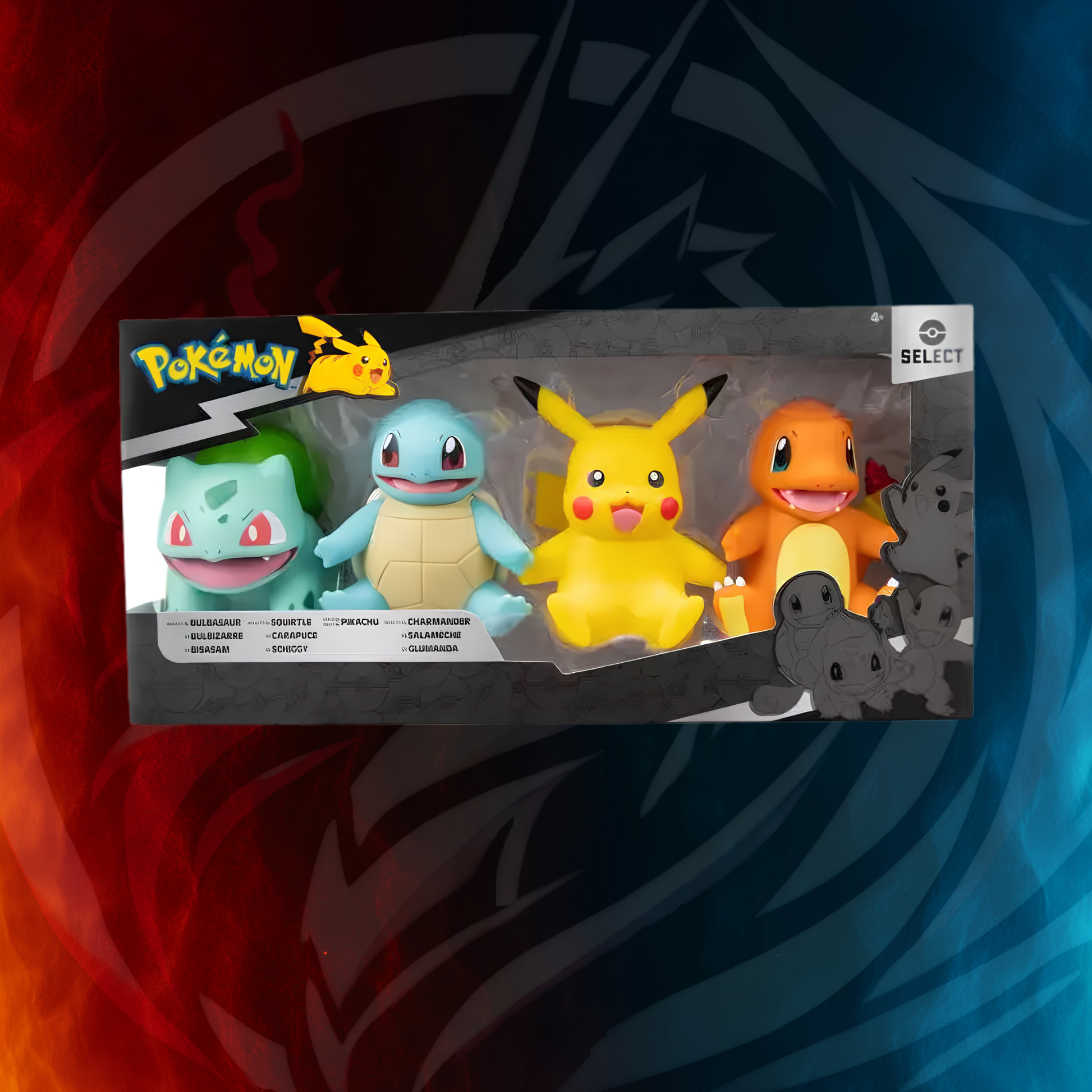 Pokemon Select 4-figure battle pack packaged