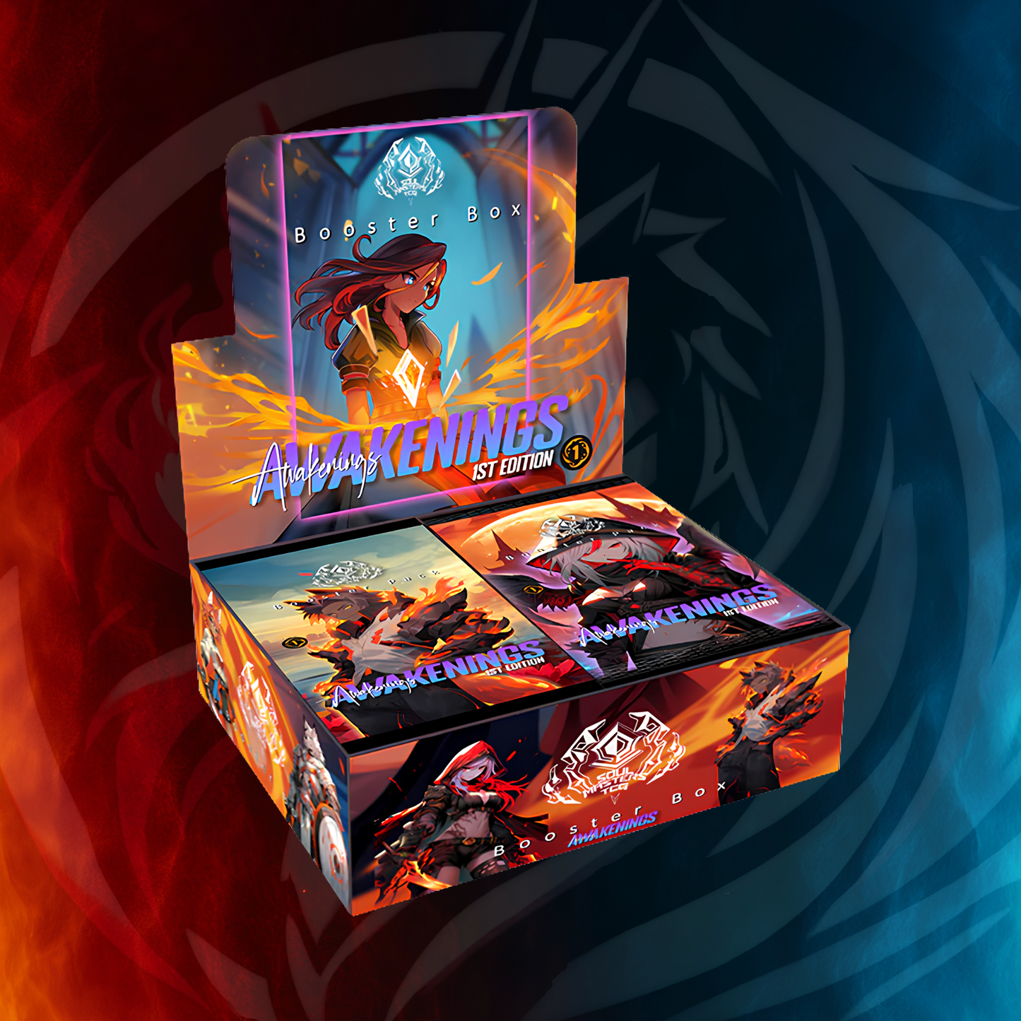 Soul Masters Awakenings booster box open display