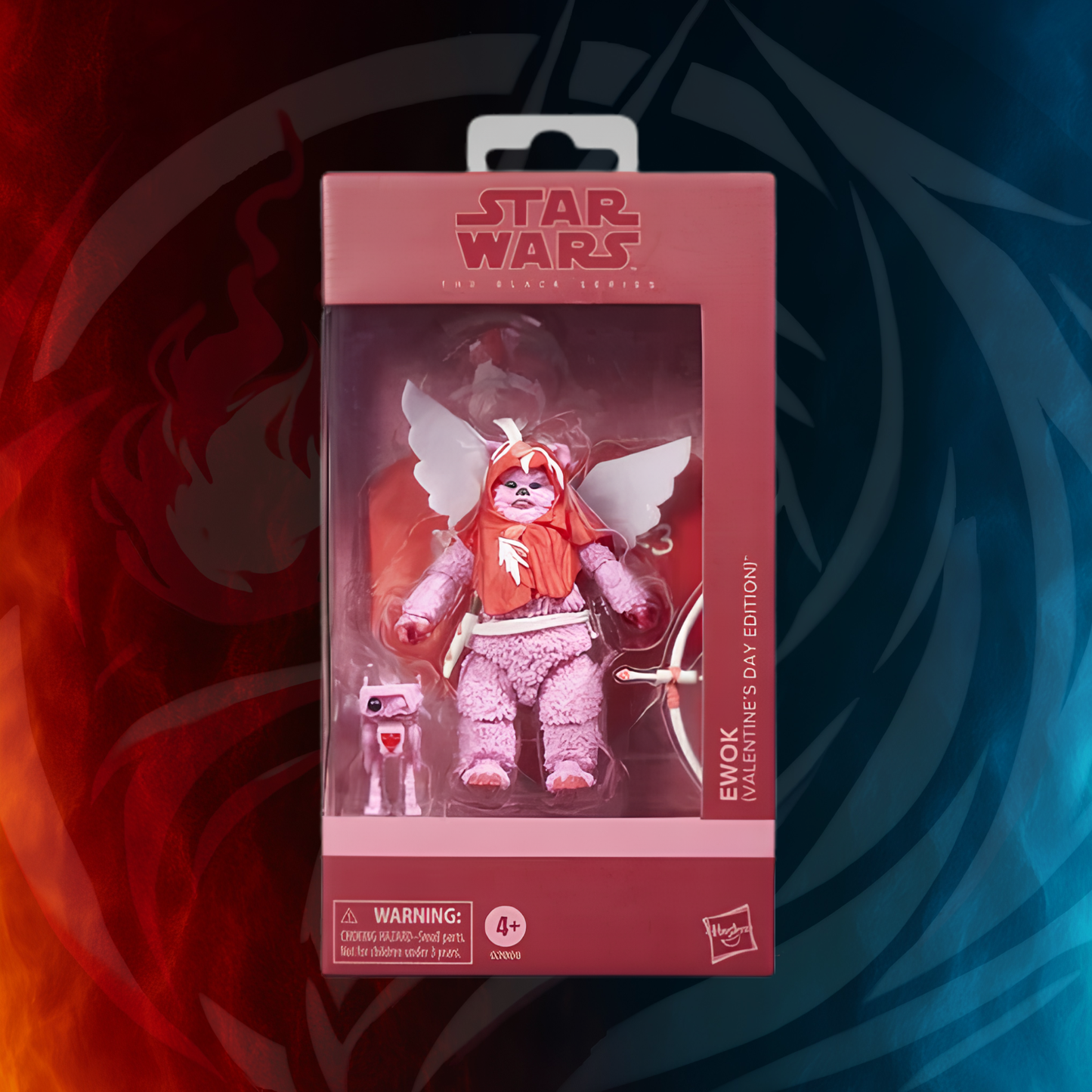 Star Wars Black Series Ewok Valentines Day Edition carded front