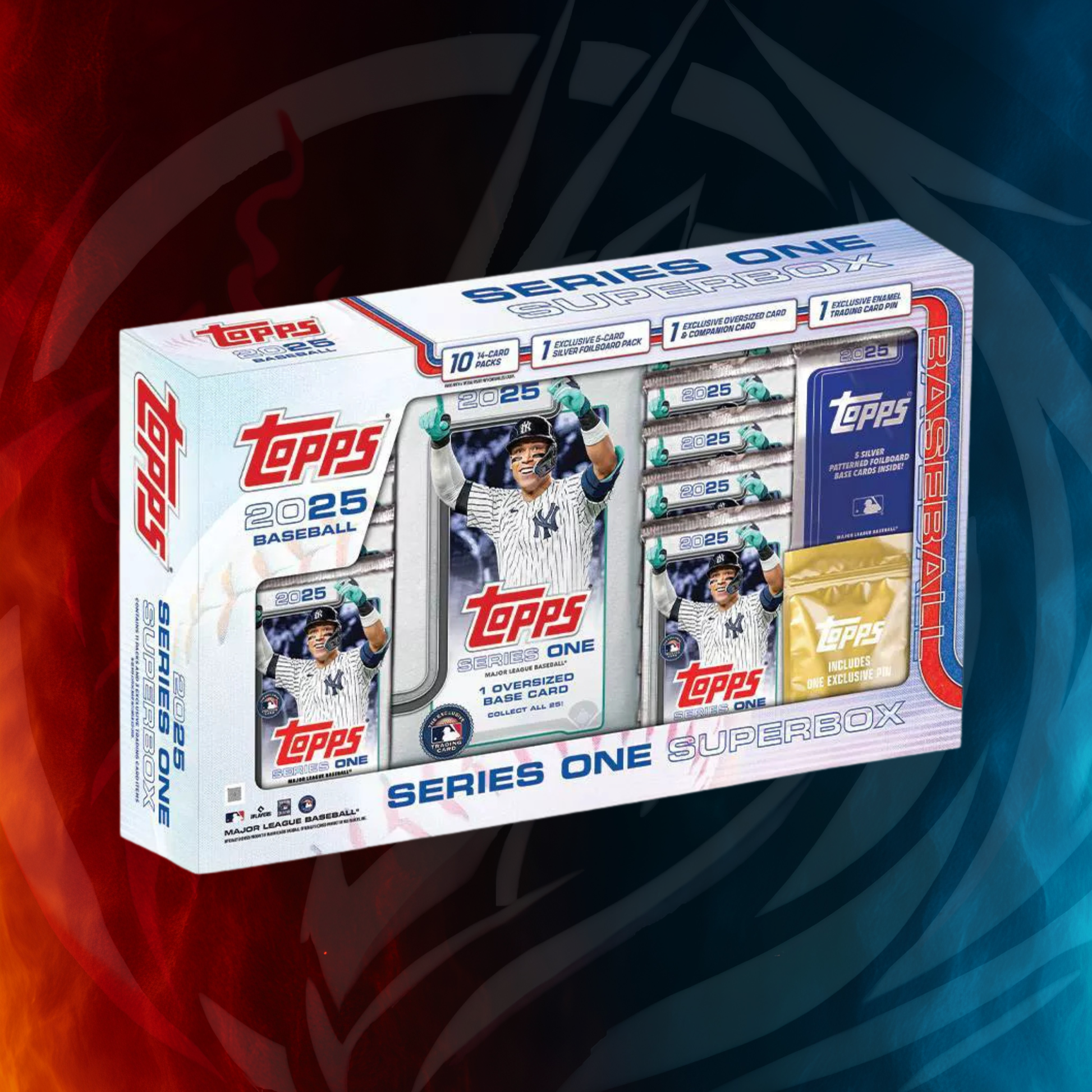 2025 Topps Series One baseball super box front