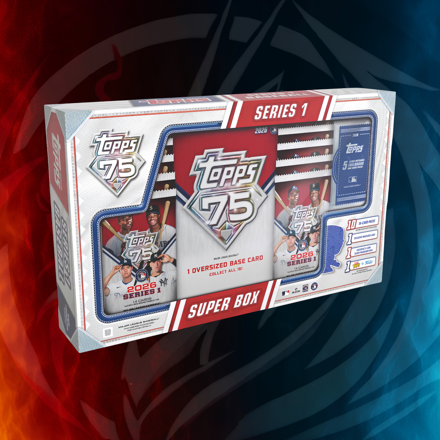 2025 Topps Series 1 baseball super box Topps 75