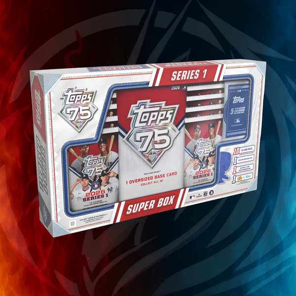 2025 Topps Series 1 baseball super box Topps 75