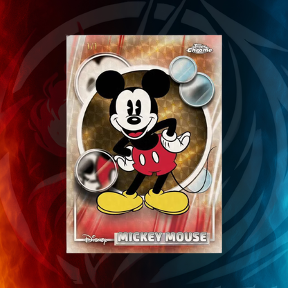 2026 Topps Chrome Disney Mickey Mouse 1-of-1 chase card