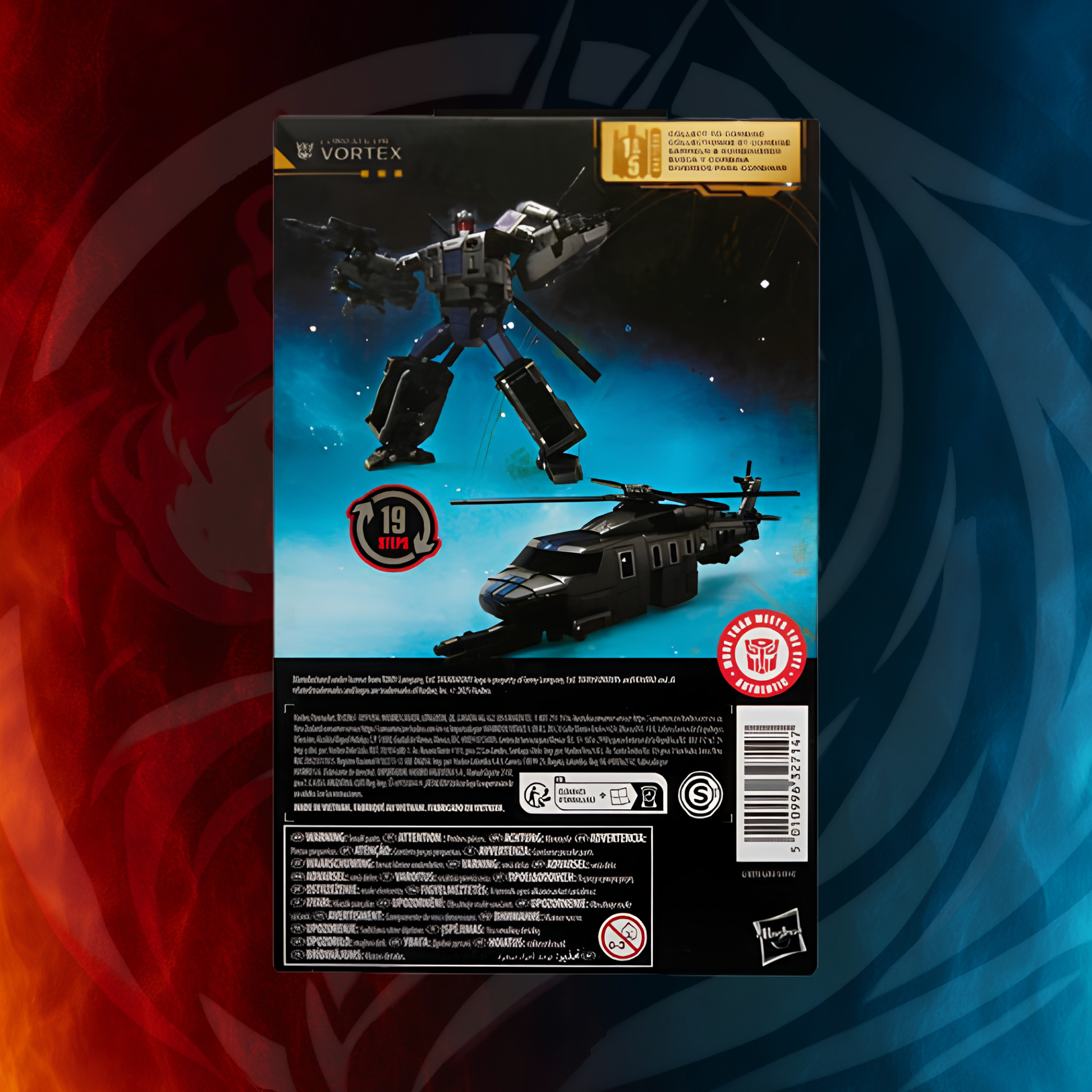 Combaticon Vortex packaging