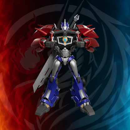 Transformers Prime Optimus Prime Action Edition 06 model kit built