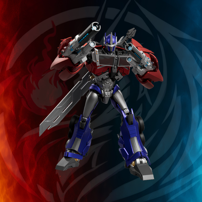Optimus Prime Action Edition detail