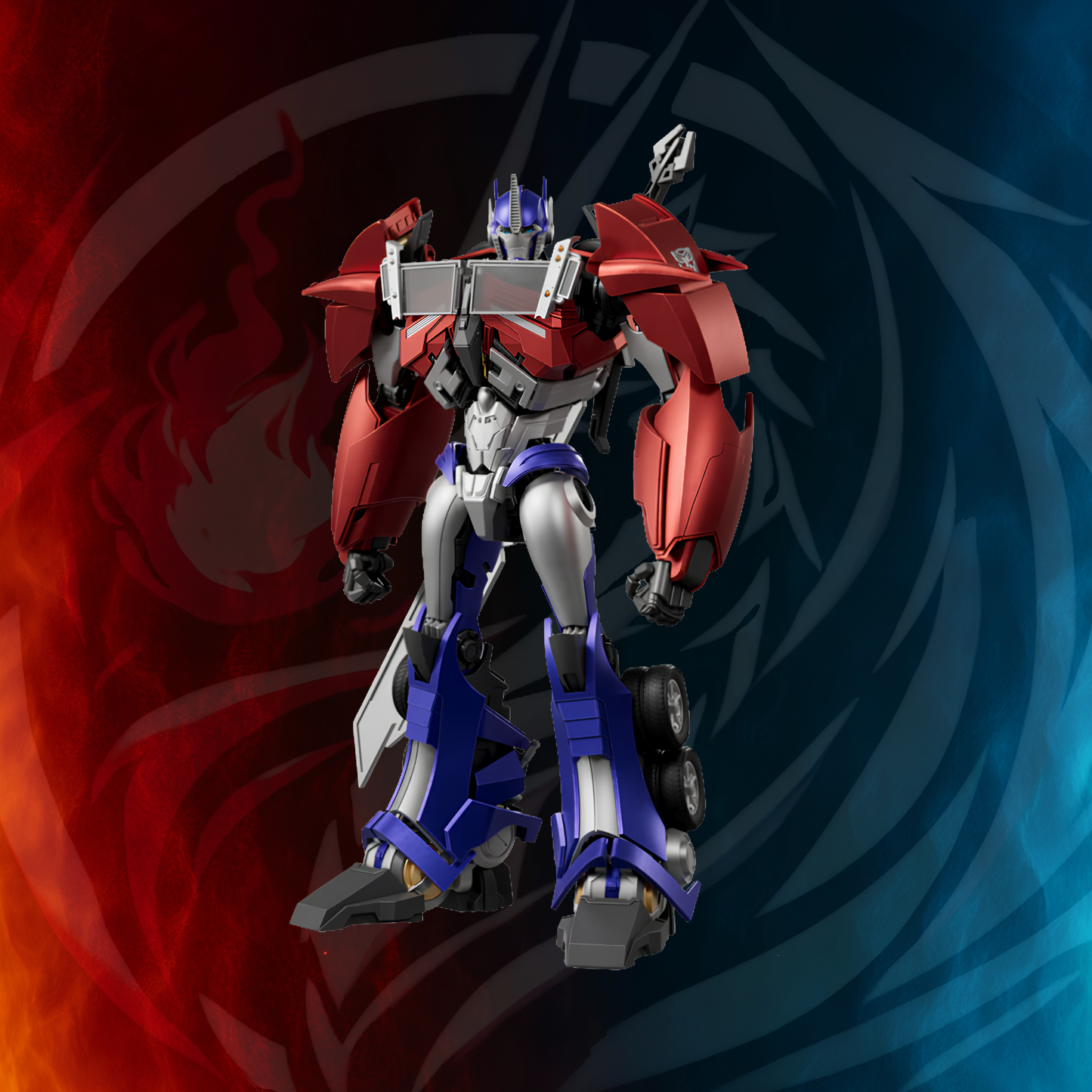 Optimus Prime Action Edition weapon