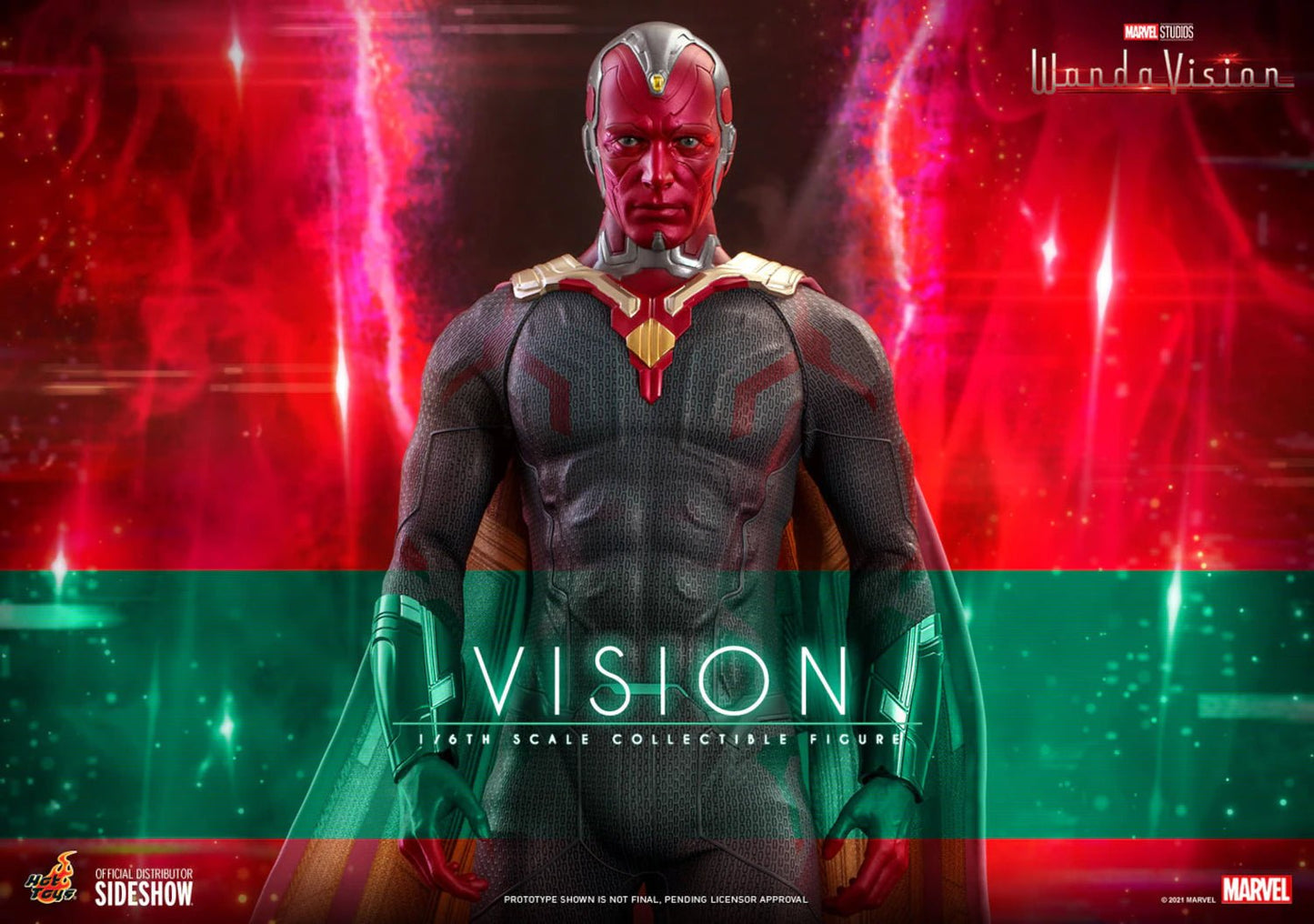 Vision Sixth Scale Figure – WandaVision (Hot Toys) - Prime 151 Collectibles